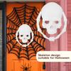 Хэллоуинский дверной молоток, украшение для фасада дома, праздничные атмосферные украшения, забавные ручки для стука