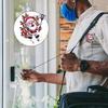 Зажим для хранения карт Санта и олень, прочный держатель на рождественскую тематику для медицинского персонала и студентов.