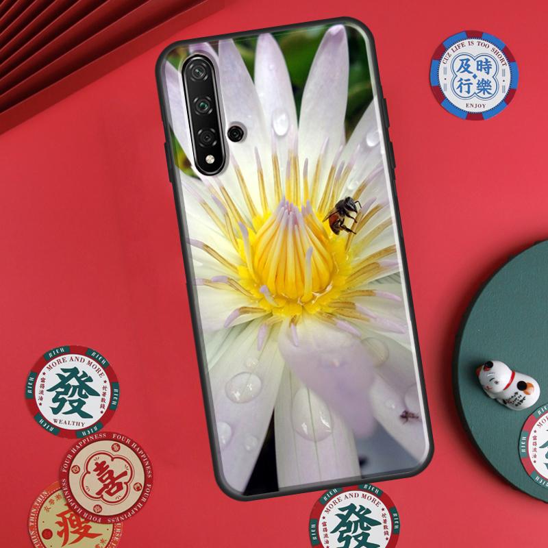 Цветок Лотоса Для Huawei P30 P20 P40 Lite P60 Pro Nova 5T 12s 12i 11i Y90 Y70 Y60 Y61 Y91 Y72 9 10 SE Чехол