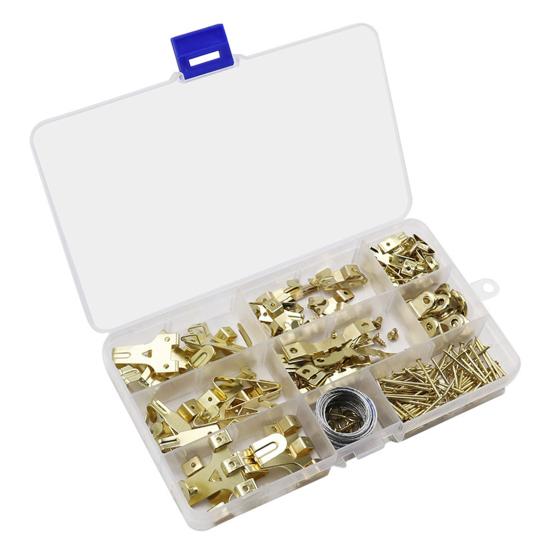 Профессиональный крючок для подвешивания картин, 220 шт., устойчивый, широкий спектр применения, аксессуары, пилообразная вешалка, домашний декор