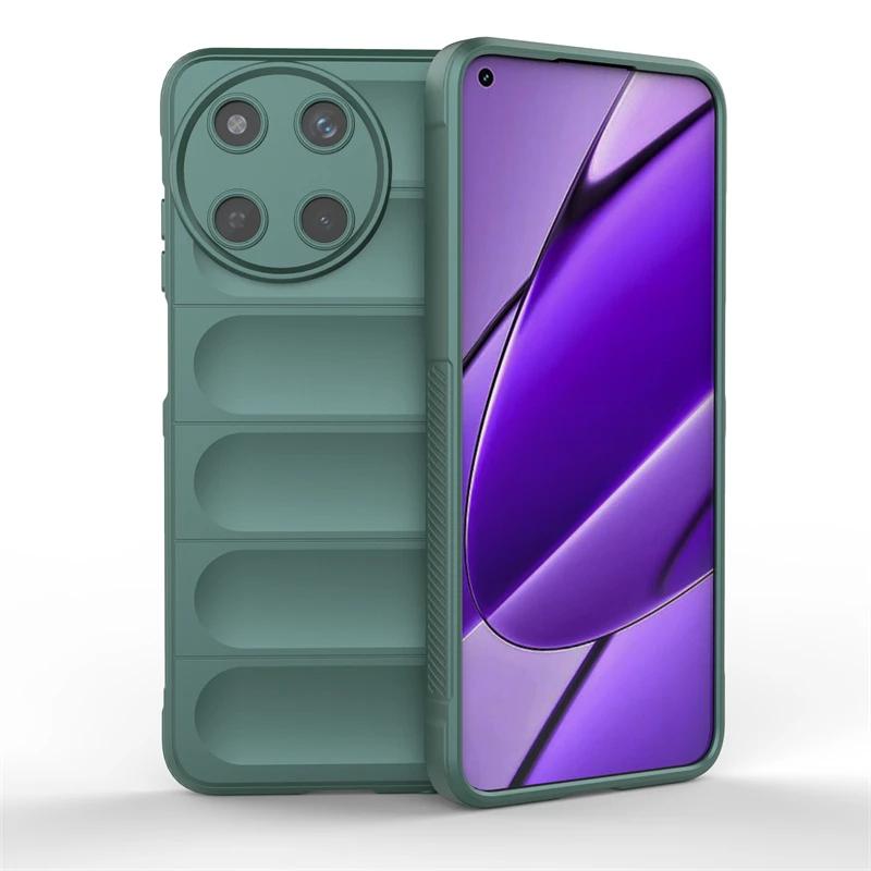 Чехол для OPPO Realme 11 4G задняя крышка чехол для телефона жидкий силикон противоударный защитный чехол Funda Coque