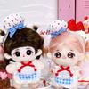 Stuffed Idol Plush Doll Clothes Dress Up 10CM Cotton Doll‘s Clothes Cotton Doll Hoodie  Xmas