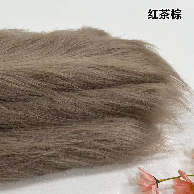 100x180 см длинный искусственный мех ткань ковер одежда кукла плюшевая мягкая игрушка для рукоделия DIY швейные принадлежности ручной работы