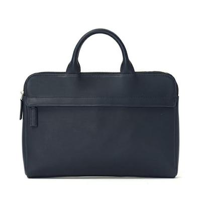 Официальная бейсбольная перчатка Тонкий ластовицей Портфель Натуральная кожа B5 Деловая сумка Сумка большой вместимости PC 10 дюймов SA111 Темно-синий [Tryon] Мужская от производителя