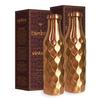 Pure Copper Vintage Hanmered Bottle (Copper) -Pack of 2