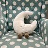 Moon Sun Pillow Cartoon Style Elastic Fully Filling Plush Stuff Toy Sofa