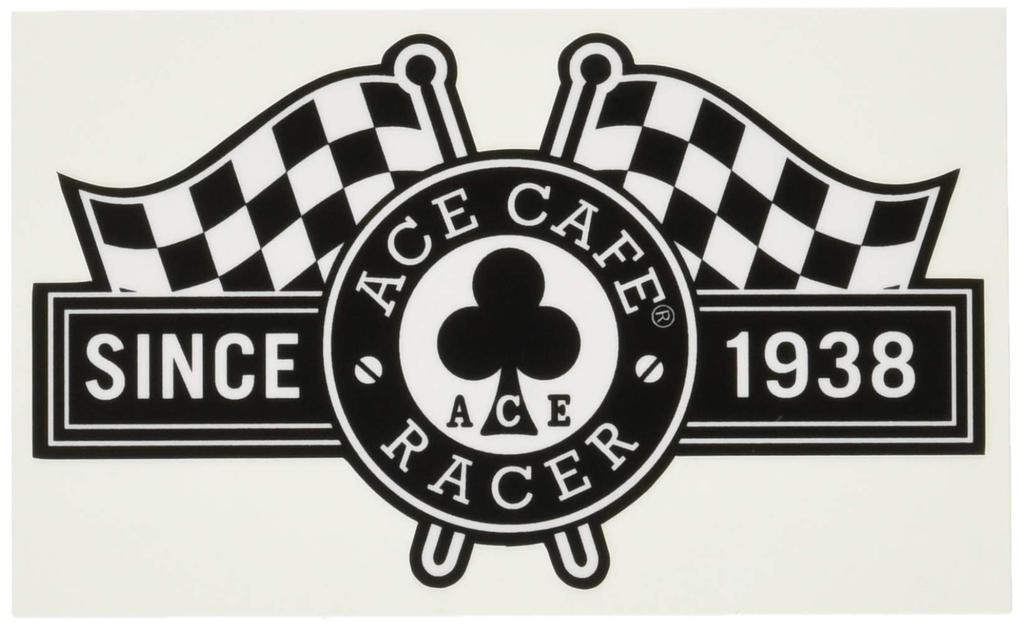 Наклейка ACE CAFE LONDON Флаг гонщика ACE-N019DE