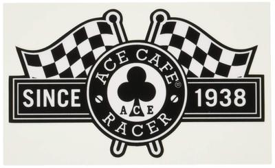 Наклейка ACE CAFE LONDON Флаг гонщика ACE-N019DE