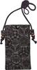 Японская сумка Maruzen Pochette, Чехол для смартфона и мелких предметов, Японский узор, 11 x 1 x 18,5 см, Герб семьи, Темно-синий