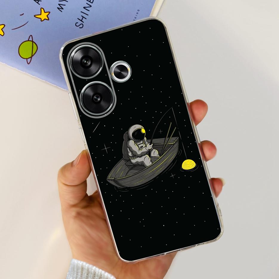 For Xiaomi Poco F6 Case Redmi Turbo3 New Fashion Painted Cover Soft Slim Phone Cases For Xiaomi Redmi Turbo 3 Poco F6 F 6 Bumper