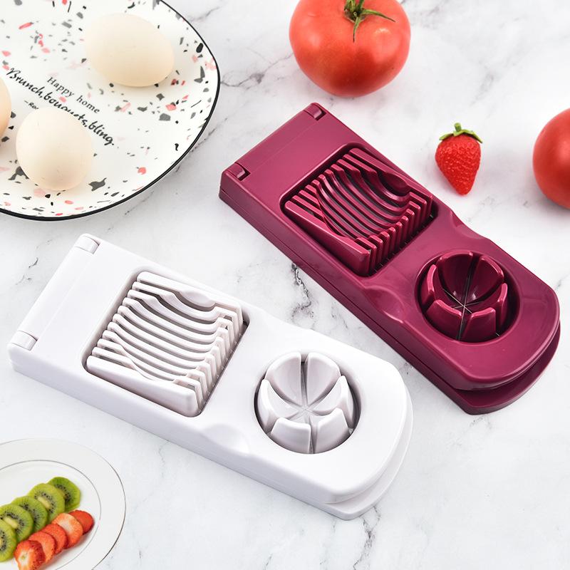 Многофункциональная бытовая яйцерезка два в одном