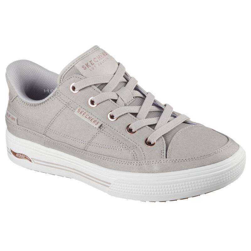 Skechers Arch Fit Arcade - Увидимся там Кеды Удобные Модные Трендовые Повседневные Низкие Кроссовки Женские кроссовки Бежевые 177197-TPE