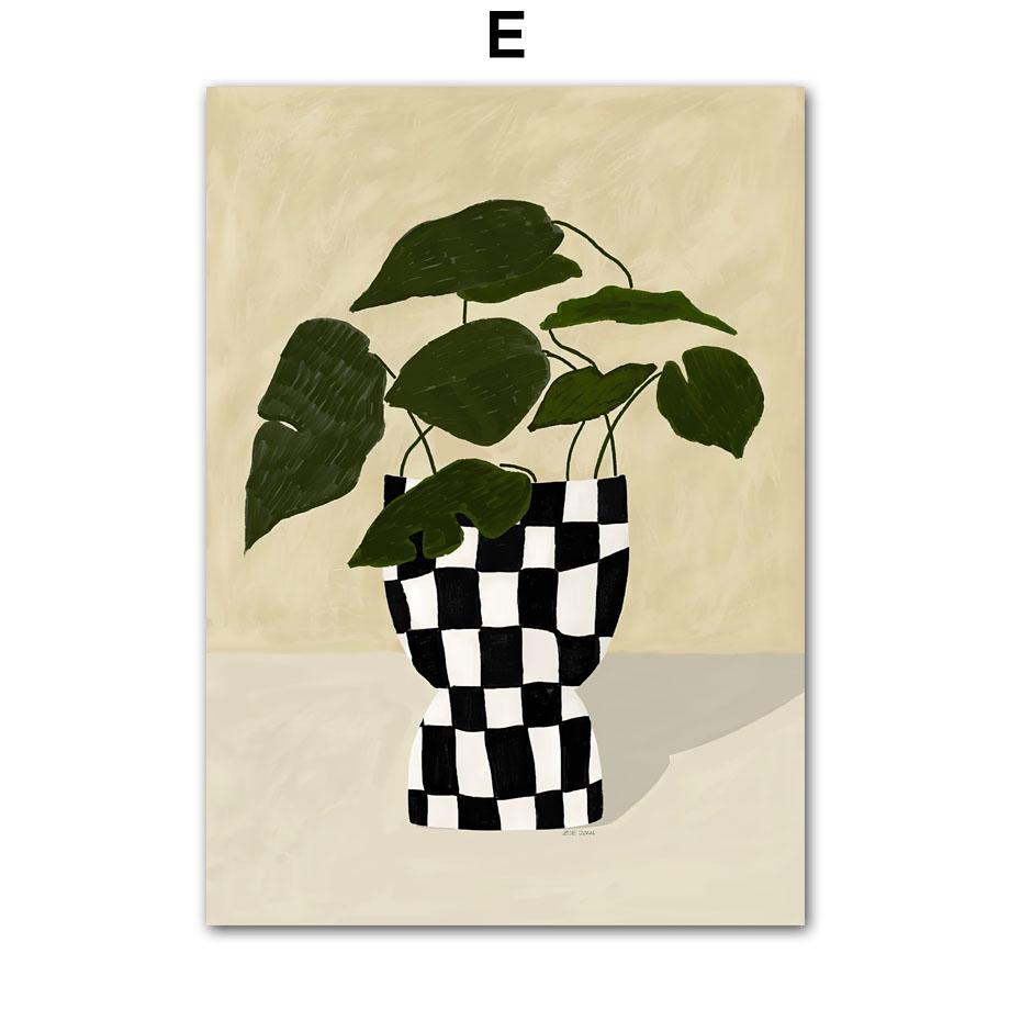 Винтажная акварельная картина на холсте, женский цветок, абстрактное настенное искусство, украшение для гостиной, фотографии и принты, постер для домашнего салона