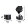 Car Dashboard Magnetic Phone Holder Strong N52 Magnet Mount 360° Rotation Phone Stand for Travel Auto Interior Accessories