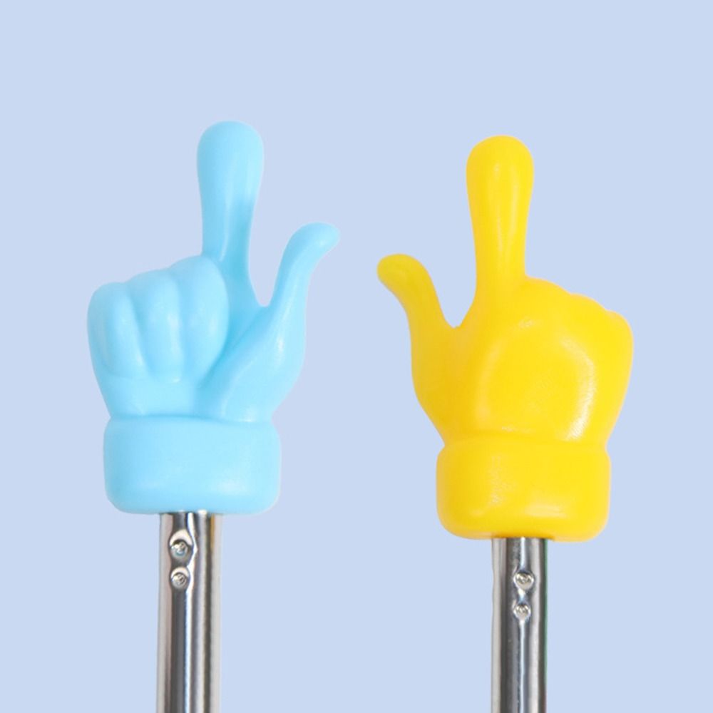 Телескопический стержень из стали Палочки для чтения с пальцев Обучающая палочка Указатель для белой доски Ручной презентер