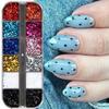 Y2K Cute Nail Flakes Kawaii Nail Charm Supplies 12 Grids Nail Sequins  DIY