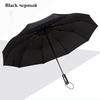 Wind Resistant Fully-Automatic Umbrella Rain Women For Men 3Folding