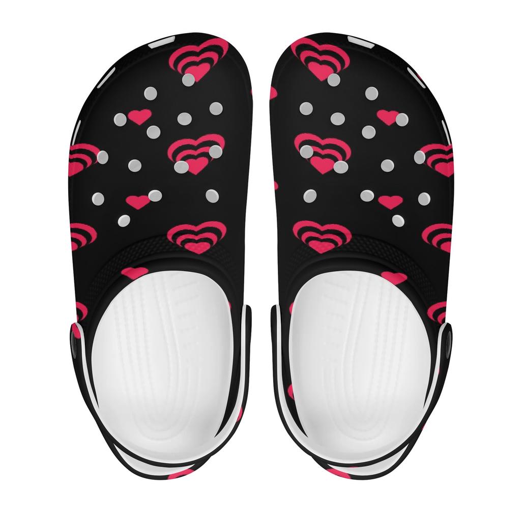 Color Print EVA Clogs Adult Unisex Ventilated Breathable Slip On Casual Shoes Soft Sole Summer Sandals Daily Comfort Wear