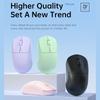 Bluetooth Wireless Mouse with USB Rechargeable Mouse for Computer Laptop PC Gaming Mouse Gamer 2.4 GHZ