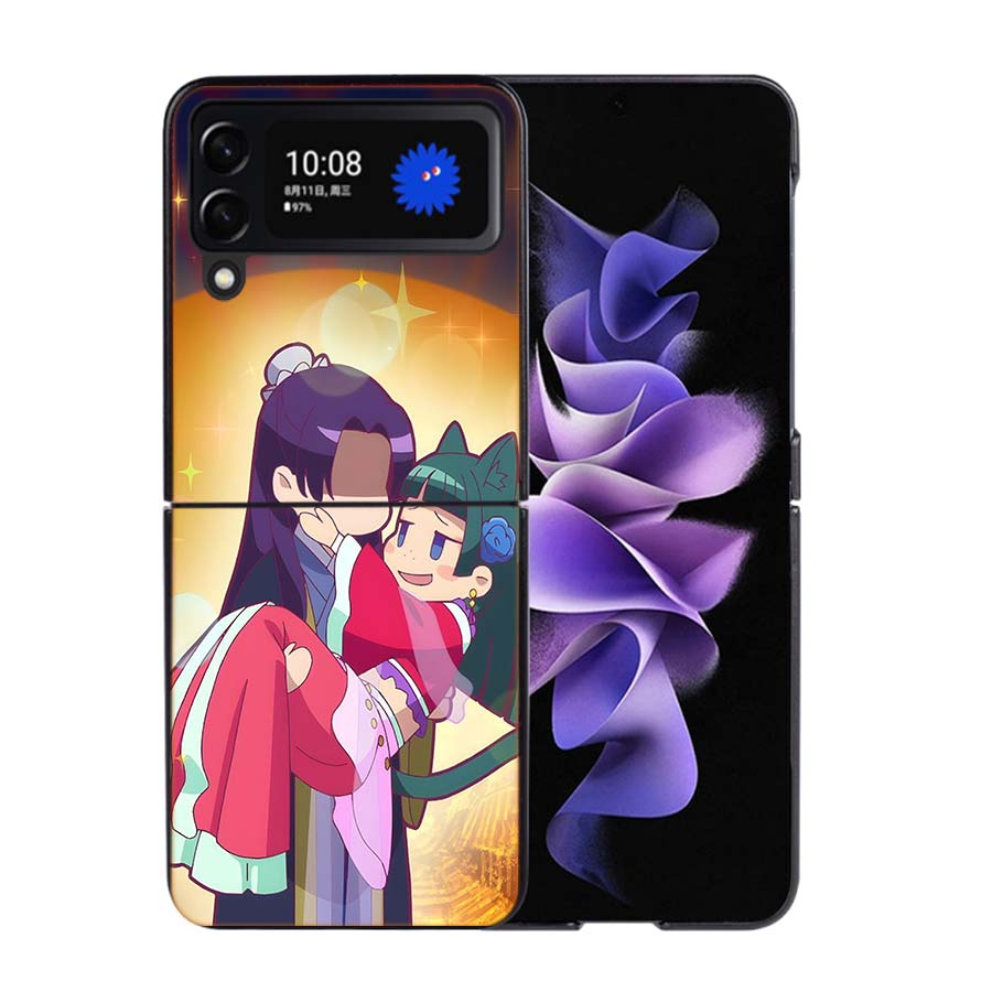 Чехол для телефона «Дневники аптекаря» для Samsung Z Flip 7 6 5G Galaxy Z Flip4 Z Flip5 Z Flip3 Coque Черный Жесткий ПК-корпус Защитный