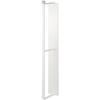 Magnetic Laundry Hanger Storage Rack, White, Approx. W6 X D8.5 X H46cm, Plate, Hanger Storage, Next To Washing Machine, Easy Installation, Ho