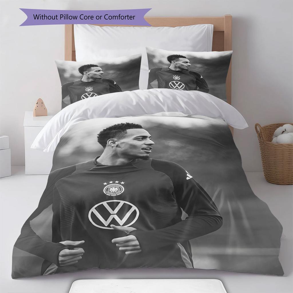 Felix Nmecha Pattern Bedding Home Decoration Birthday Gift ( 1 duvet cover + 2 pillowcase, without core),fan merchandise.