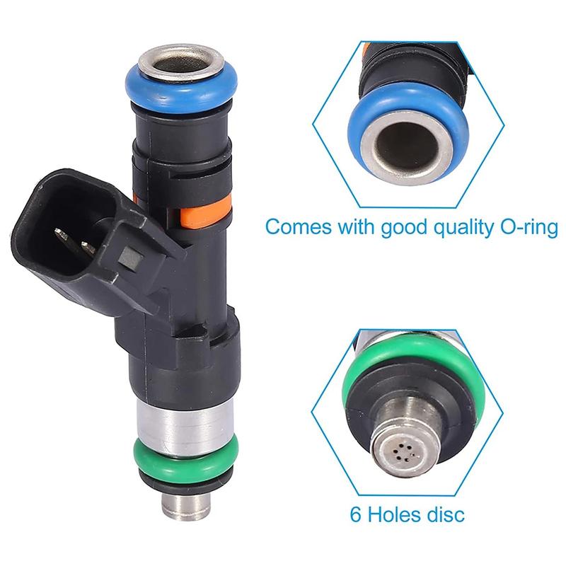 4 шт. Автомобильные форсунки подходят для 1999-2005 A4 Quattro 1.8T 20V 0280158117 550CC 0280158298 52lb Автозапчасти Автоадаптеры