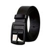 Men's New PU Microfiber Perforated Belt with Needle Buckle, Fashionable and Versatile Women's Casual Belt