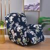 Printed Elastic Recliner Sofa Cover Soft Stretch Single Sofa Covers For Living Room Pets Kid Split Functional Lounger Chair Case