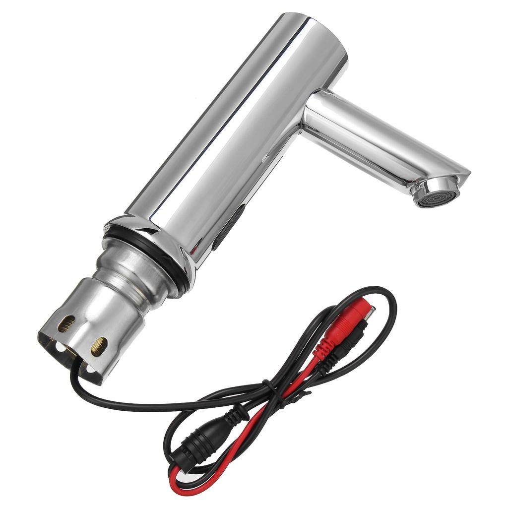 Раковина для ванной из нержавеющей стали 304 Инфракрасный автоматический бесконтактный смеситель Индукционный электрический смеситель для раковины Водосберегающий сенсорный смеситель Новый