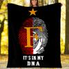 Feyenoord Rotterdam logo printed throw blanket—soft,warm;versatile blanket for all seasons—perfect as &air-conditioning throw,nap blanket