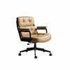 Highrear managerial Chair Ergonomic Design Highrear Rolling Chair Padded Armrests Easy to Crecline for Professionals, Working