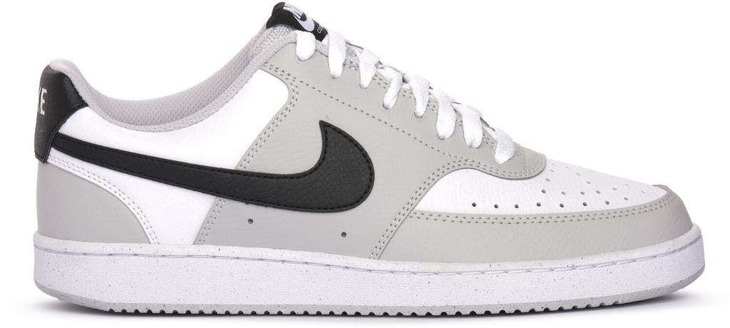 Кроссовки Nike Court Vision Low серый туман/черно-белый