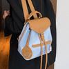 Нишевая дизайнерская сумка 2025 новый рюкзак женская портативная сумка-ведро школьная сумка премиум-класса дорожный рюкзак