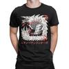 Мужские футболки Monster Hunter World Iceborne Стигийский Зиногр Кандзи Хипстерская Хлопковая Футболка С Коротким Рукавом Футболки С Круглым Вырезом Топы ...