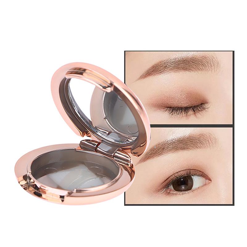 Золотая мини-пустая коробка для теней для век Highlight Rouge, косметический футляр для макияжа, многоразовые дорожные аксессуары, дозатор для косметики