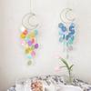 Natural Shell Wind Chimes Hanging Shell Moon Shell Pendant Creative Dream Catchers  Kids Room