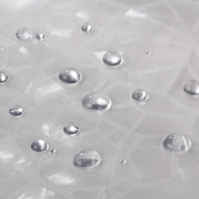 Прозрачные шторки для душа 3D Утолщенные Водонепроницаемые Занавески для ванной Ванна Большой Широкий Покрывало для купания с крючками Новый стиль