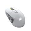 CORSAIR SCIMITAR ELITE WIRELESS SE – MMO Gaming Mouse, 16 Programmable Buttons, MARKSMAN 33K Sensor, Wireless Bluetooth, White