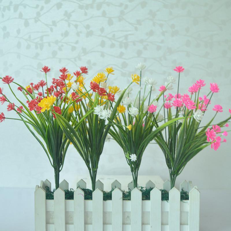 Реалистичные искусственные цветы нарцисса для наружного и внутреннего декора в различных цветах