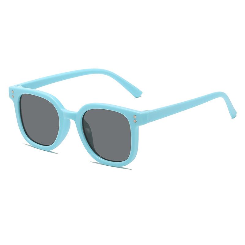 Kids Retro Square Sunglasses UV400 Protection Eyewear Boys Girls Cute Colorful Sun Glasses Beach Outdoor Travel Birthday Gift