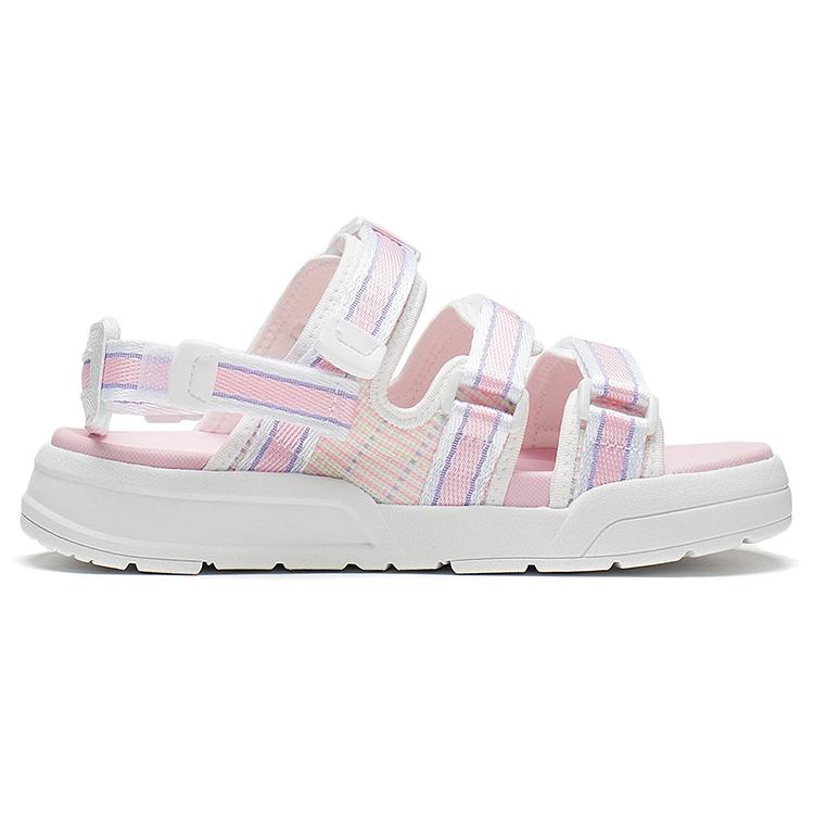 Сандалии Li Ning Coca Beach Женские Бело-Розовые AGUS004-1