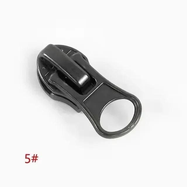 10/30 шт. 3# 5# 8# 10# Нейлоновый пуллер для молнии, реверсивная головка молнии для потайных водонепроницаемых молний, швейная фурнитура для одежды