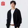MINISO Unisex Heavyweight V-Neck Cardigan Sweatshirt
