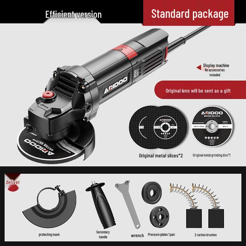Немецкая многофункциональная угловая шлифмашина: Бытовая шлифовальная машина, полировальная машина, отрезная машина и ручной шлифовальный круг.
