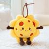 Cute Cartoon Planets Plush Keychain Stuffed Earth Mars Soft Dolls Key Chain Lovely Sun Moon Pendant Bag Decor Kawaii Keychain