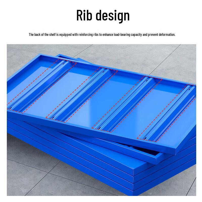 Hongda Kaisheng 4-Tier Medium Duty Storage Shelf