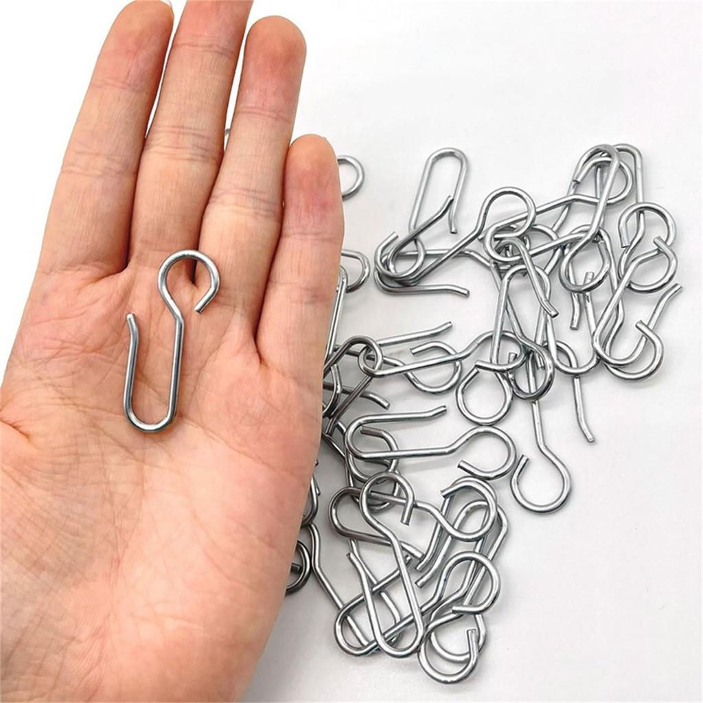 Metal Curtain Hooks for Drapes 30 Pack Drapery Hooks Curtain Track Hooks Hanger S Hooks Hardware for Ceiling Curtains