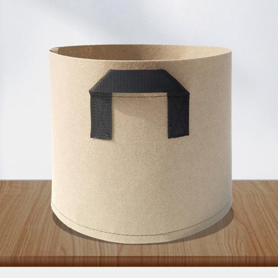 Plant Grow Bag Large Capacity Breathable with Handles Garden Vegetables Flower Planting Pouch Household Supply