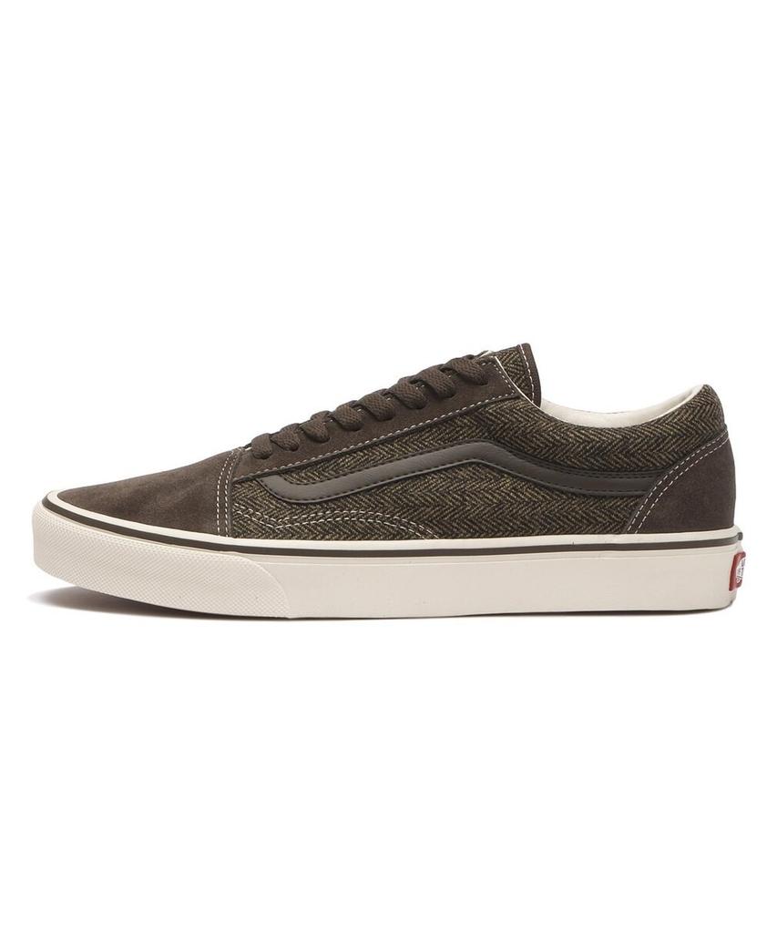 714555-0002 Vans Old Skool "Коричневый" (V36CF ТВИД) (Мужской)